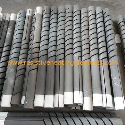 1Éléments de chauffage SiC de 0,5 kW 380V 480V Élément de chauffage de four 1600C