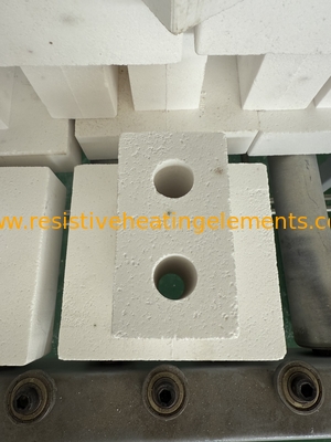 Blocs de support en céramique à double trou