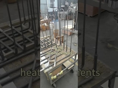 Éléments de chauffage MoSi2 de type U